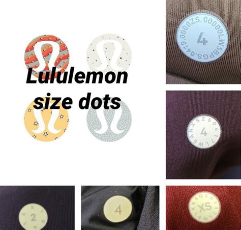 lululemon size dot real vs fake